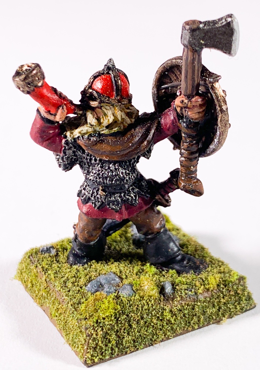 Citadel Miniatures - F8 Vikings - Redwald The Hornest- Warhammer - GW 1985 R49