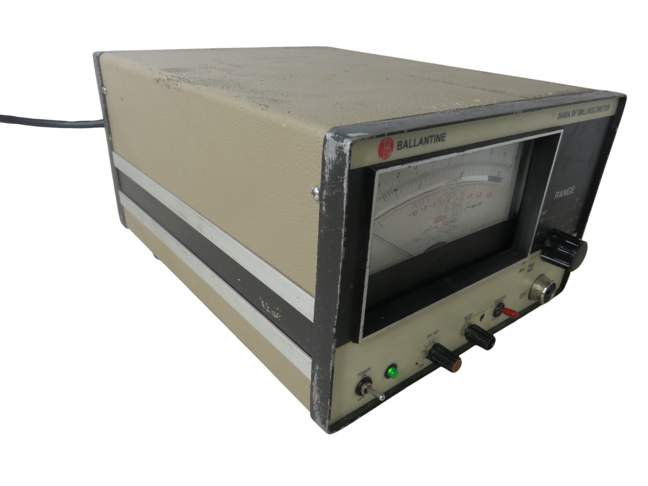 BALLANTINE 3440A RF MILLIVOLTMETER - Free Shipping