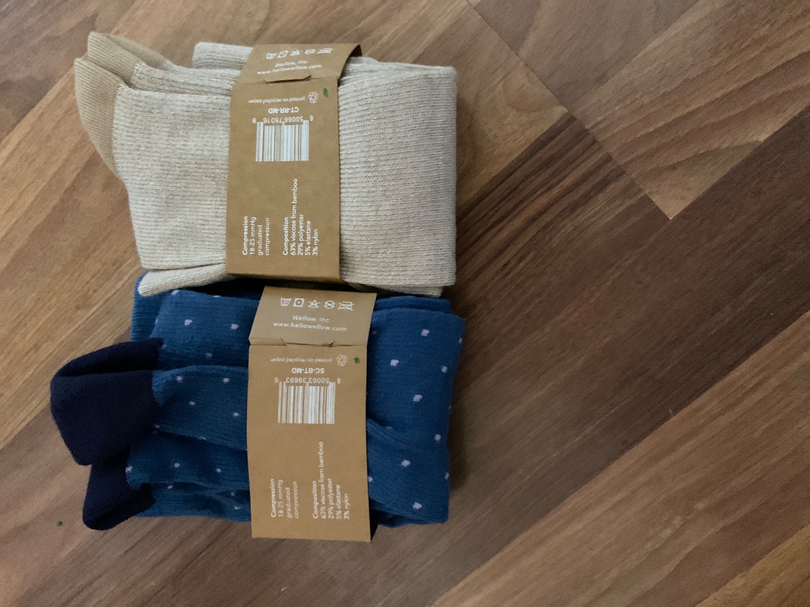 wellow compression socks set of 2