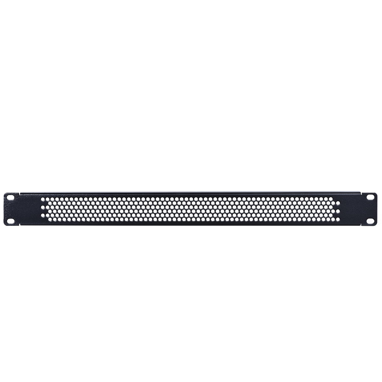 RackPath 1U Blank Rack Mount Panel Spacer with Venting 10 Pack for 19in Serve...