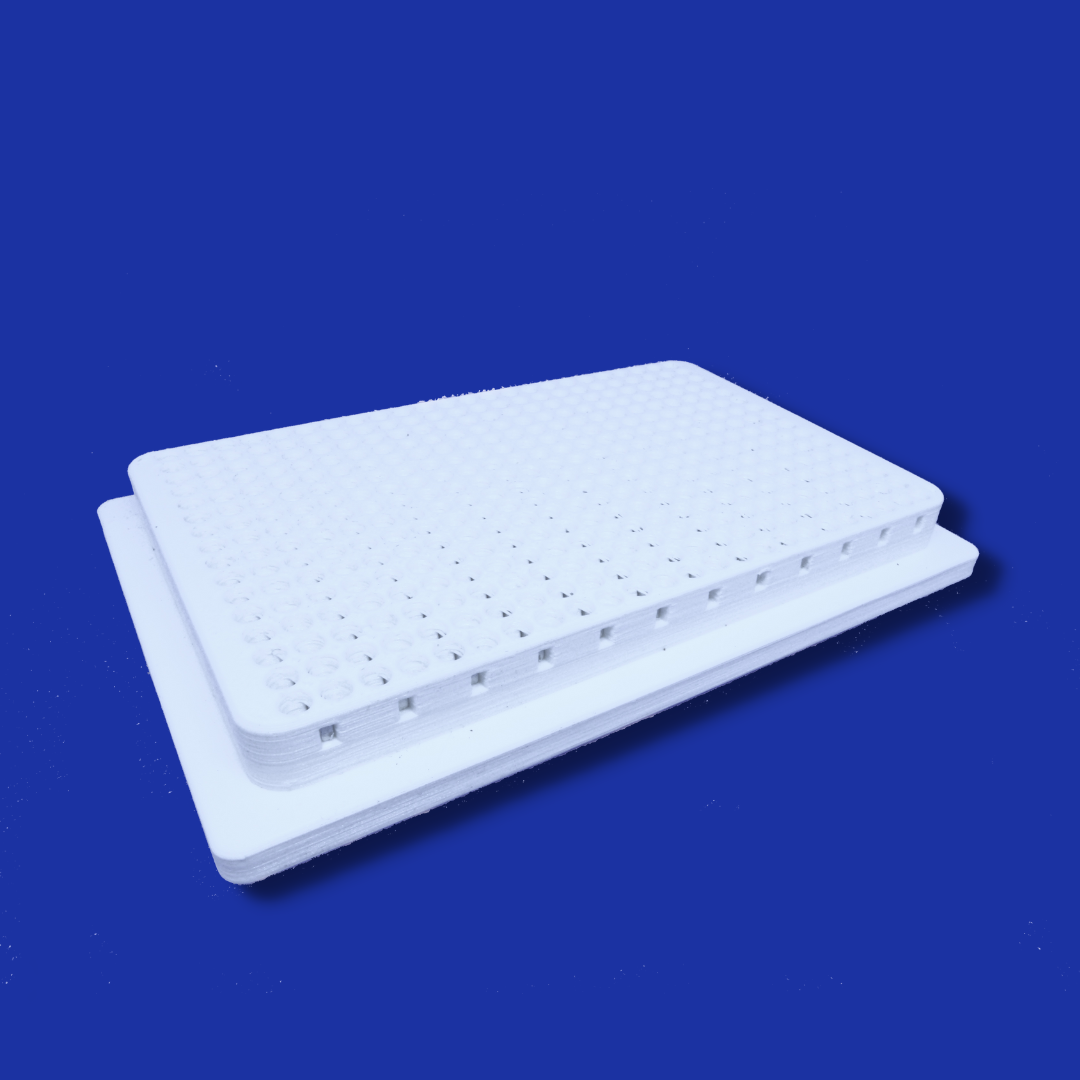 Magnetic rack for 384-well plates
