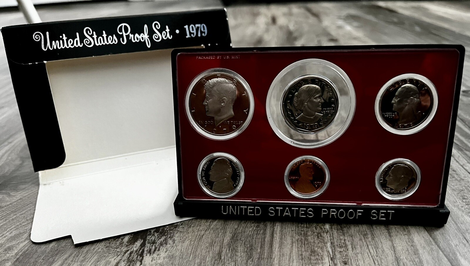 1979 S US Mint Annual 6 Coin PROOF Set | Original Government Packaging