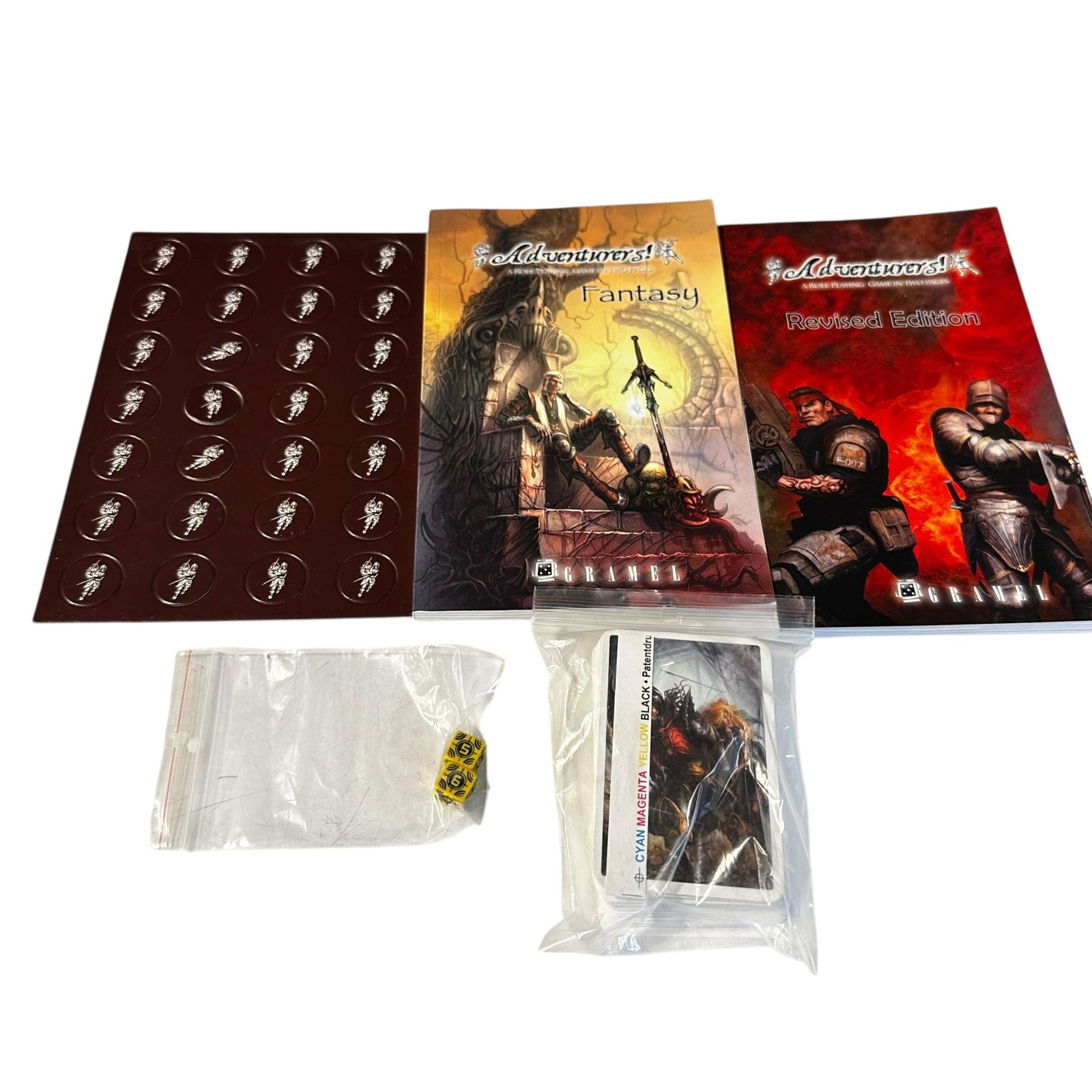 Gramel Adventurers RPG Role Playing Game Kickstarter Edition