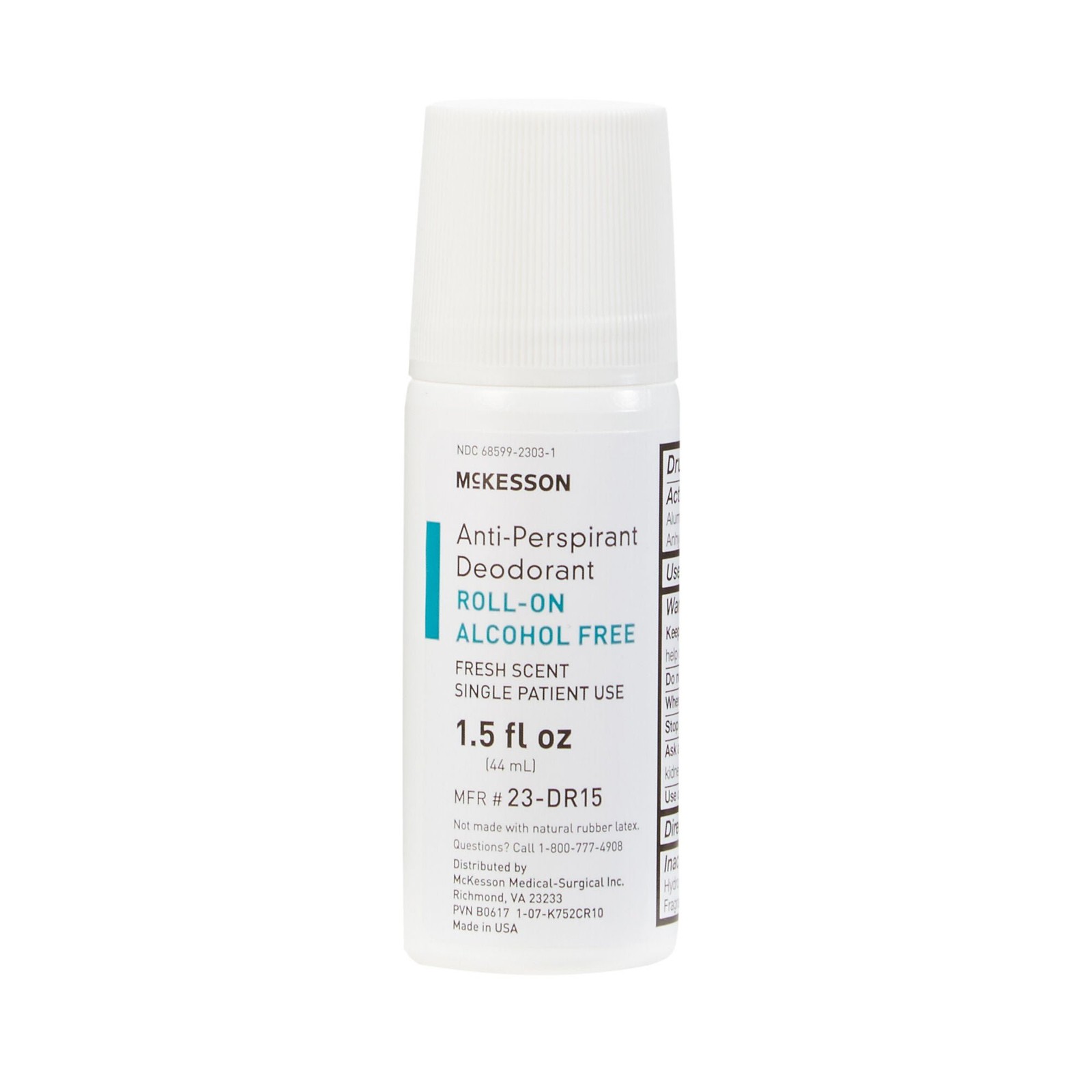 McKesson Roll-On Antiperspirant / Deodorant 1.5 oz. Fresh Scent 23-DR15 1 Each