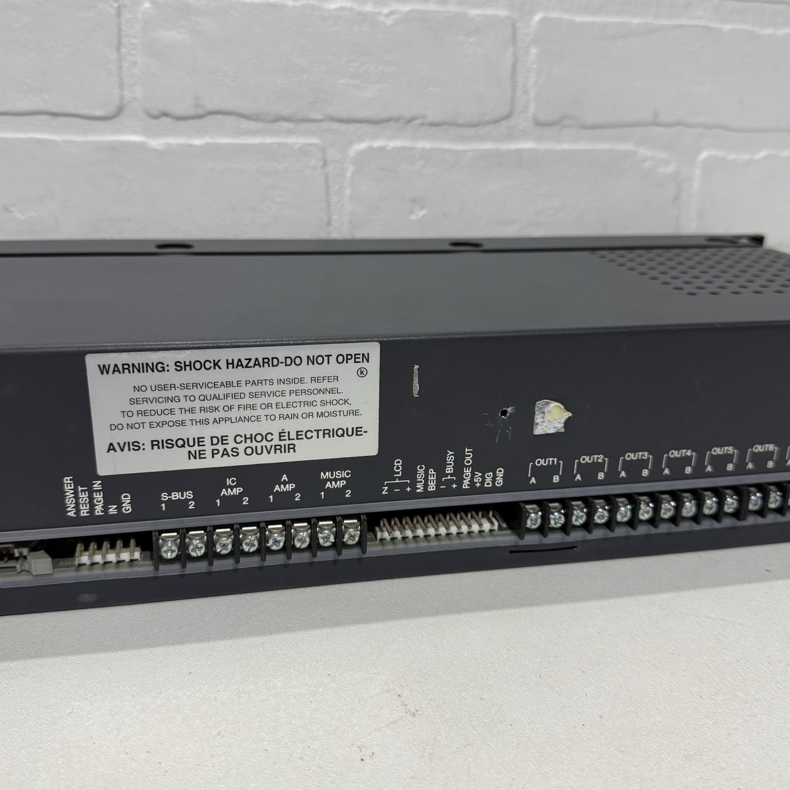 Rauland-Borg 2524 Master Clock / Intercom System