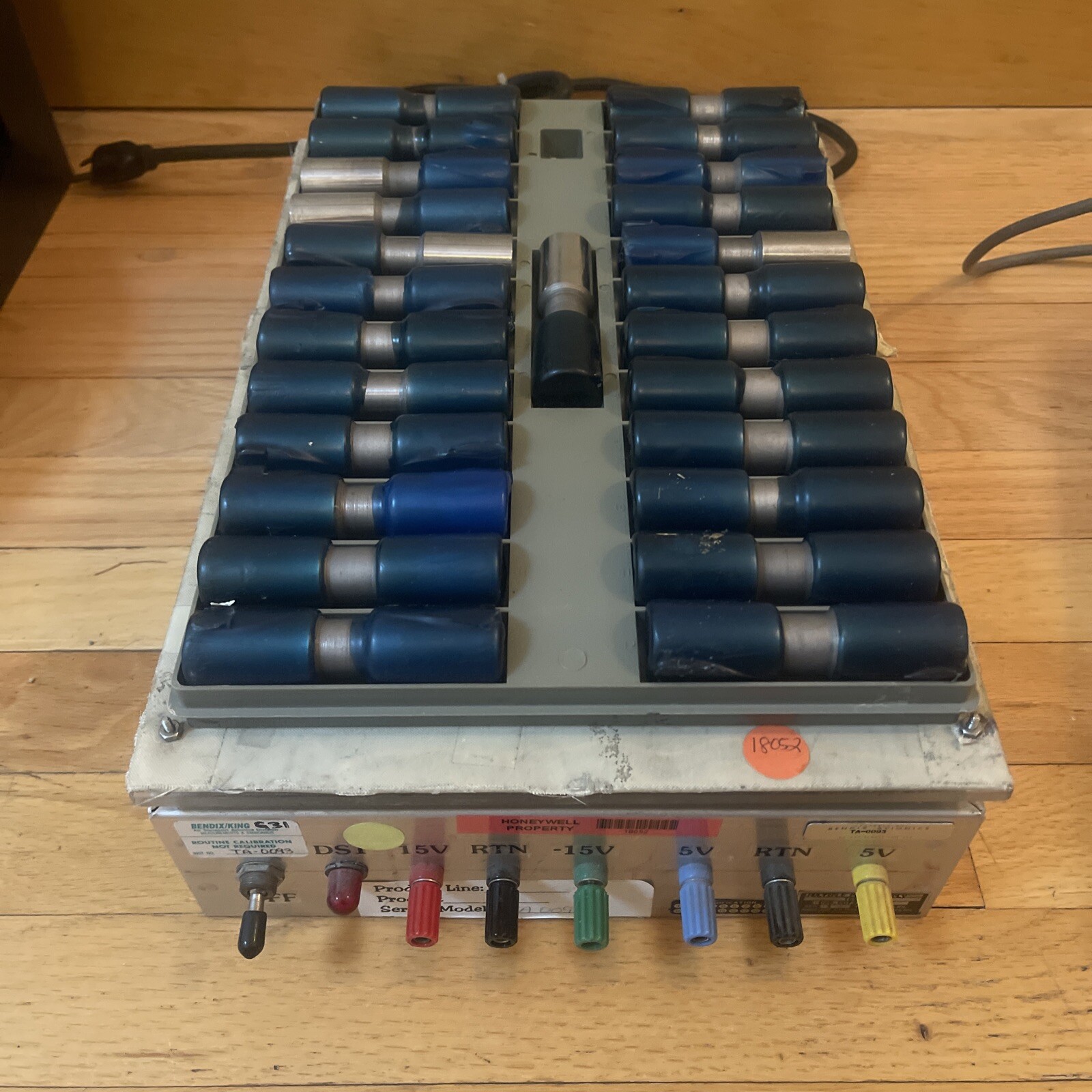 King Bendix Multiple Power Supply Test Aid With Plug Gage Set! Avionics Testing!