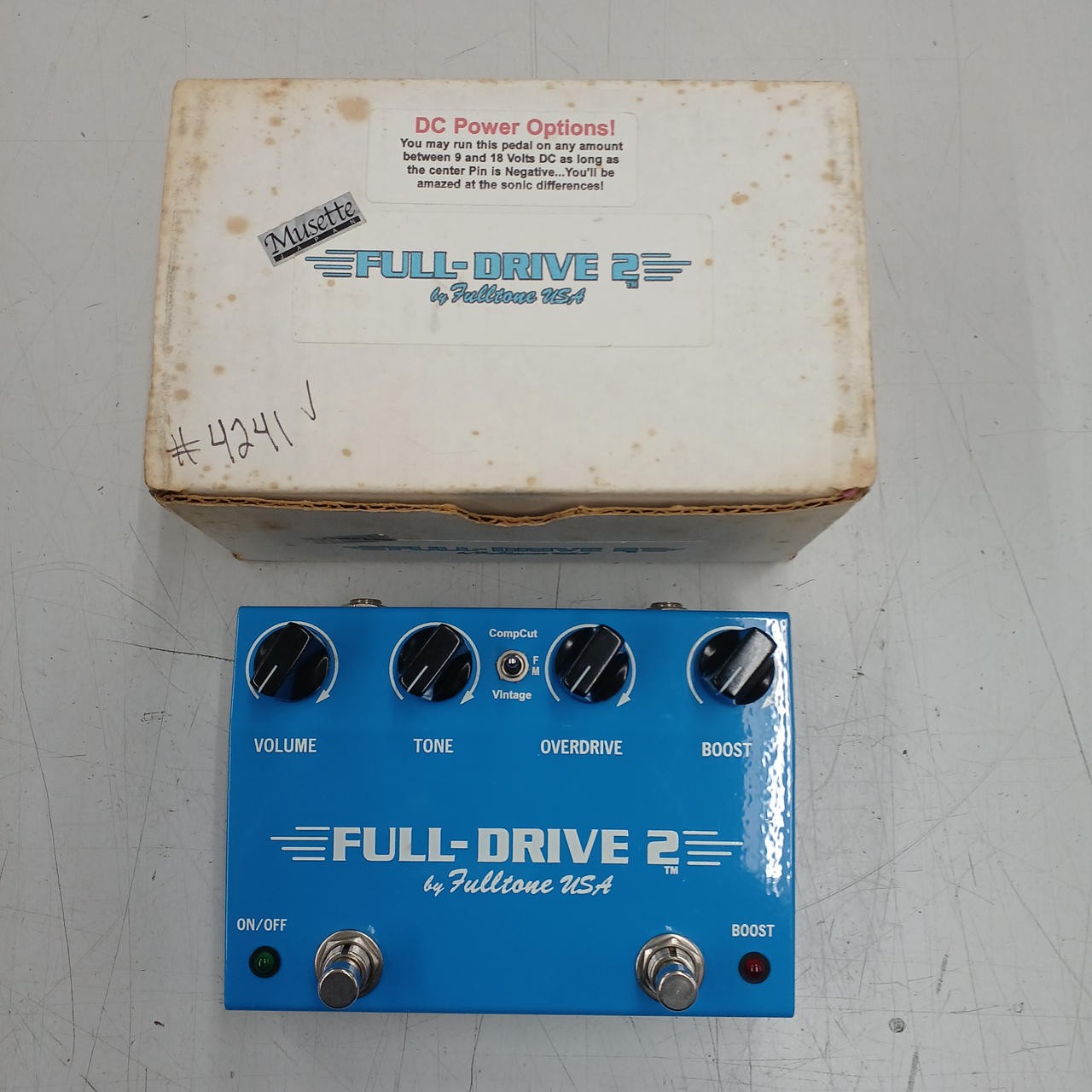 FULLTONE FULL-DRIVE2 EFFECTOR 632702