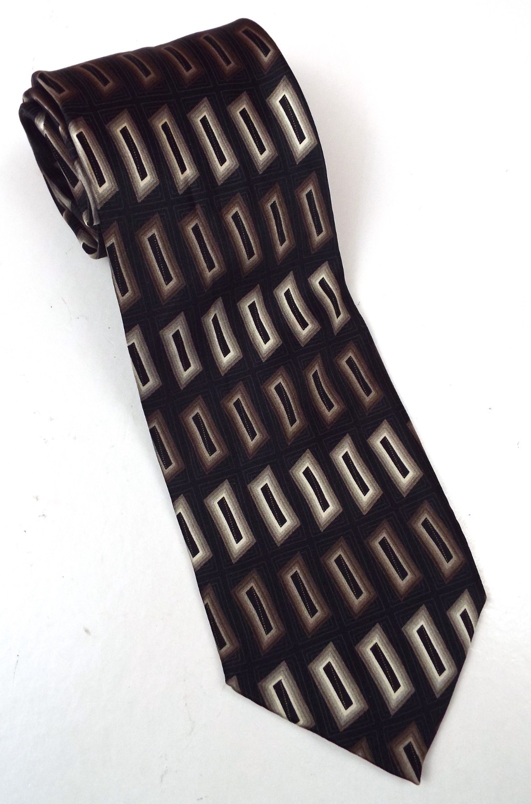 Stafford Men's Necktie 4-inch Width Classic Style 100% Silk NEW Without Tags