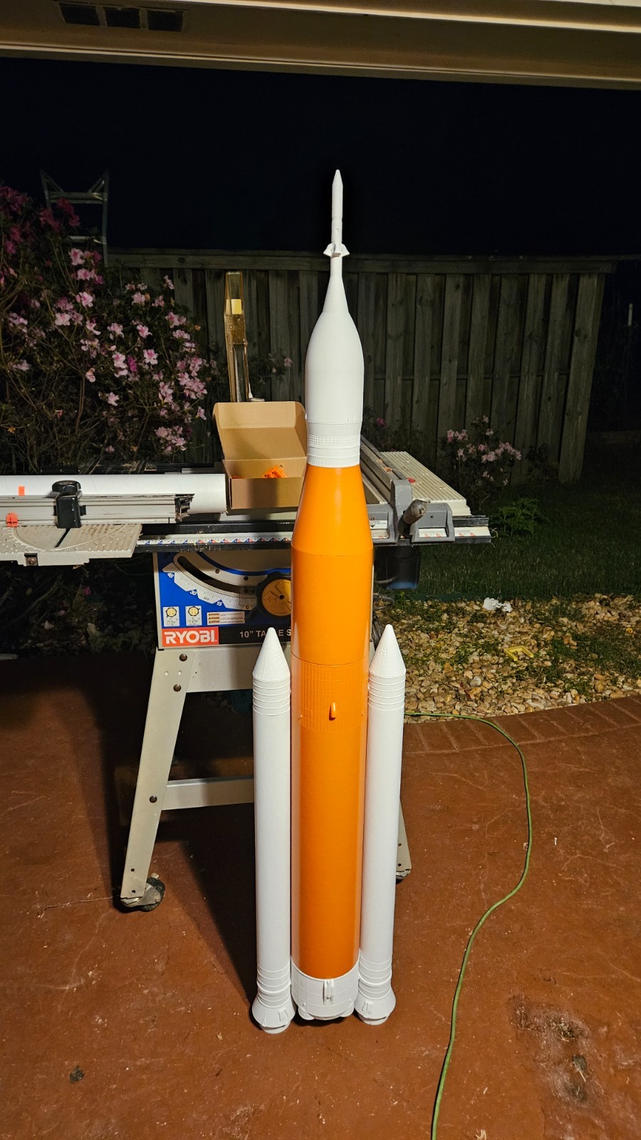 1:60th Scale Artemis II SLS Full Kit Flying Model Rocket