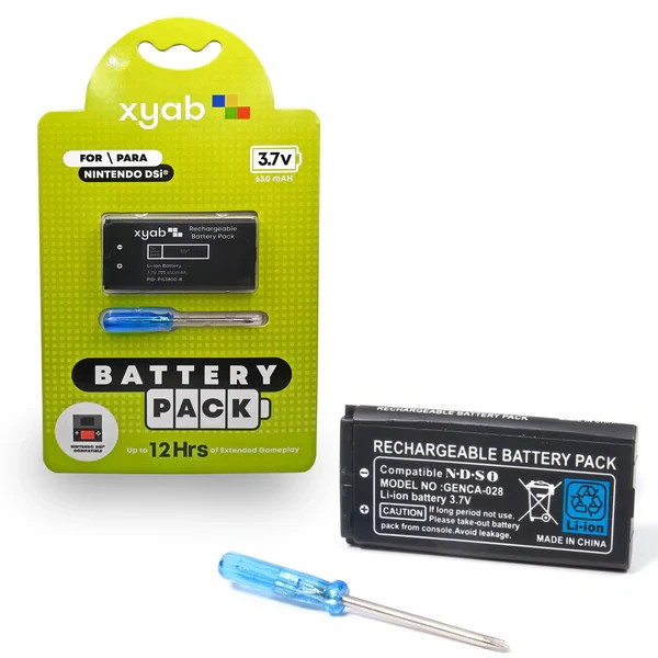 Rechargeable Battery for Nintendo DSi Handheld System – Replacement Battery Pack