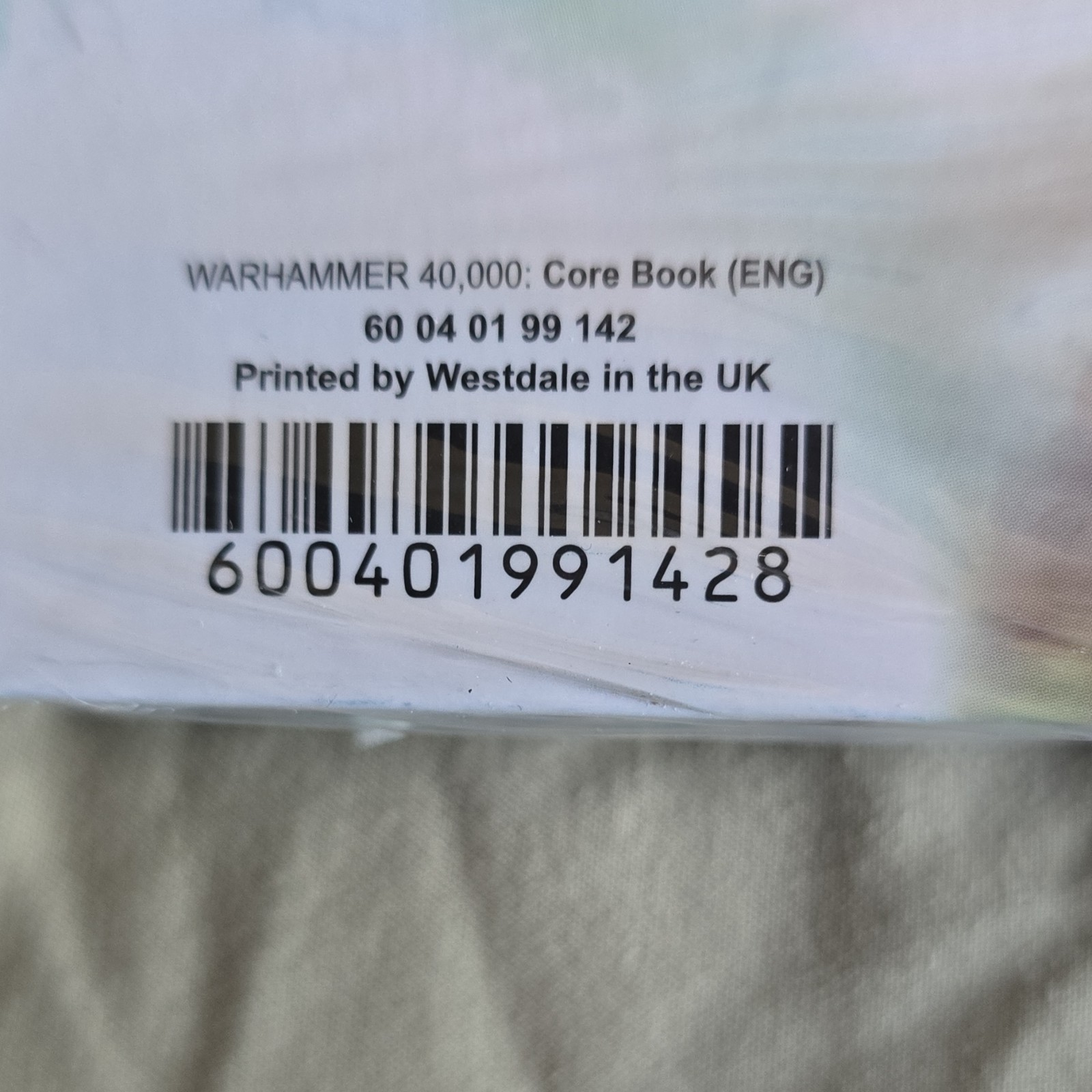 Games Workshop Warhammer 40K 9th Edition Core Rules Hardcover Sealed English