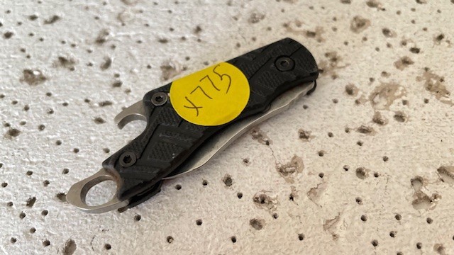 1025 Kershaw Folding Pocket Knife Cinder Hinderer Design Plain Blade Linerlock
