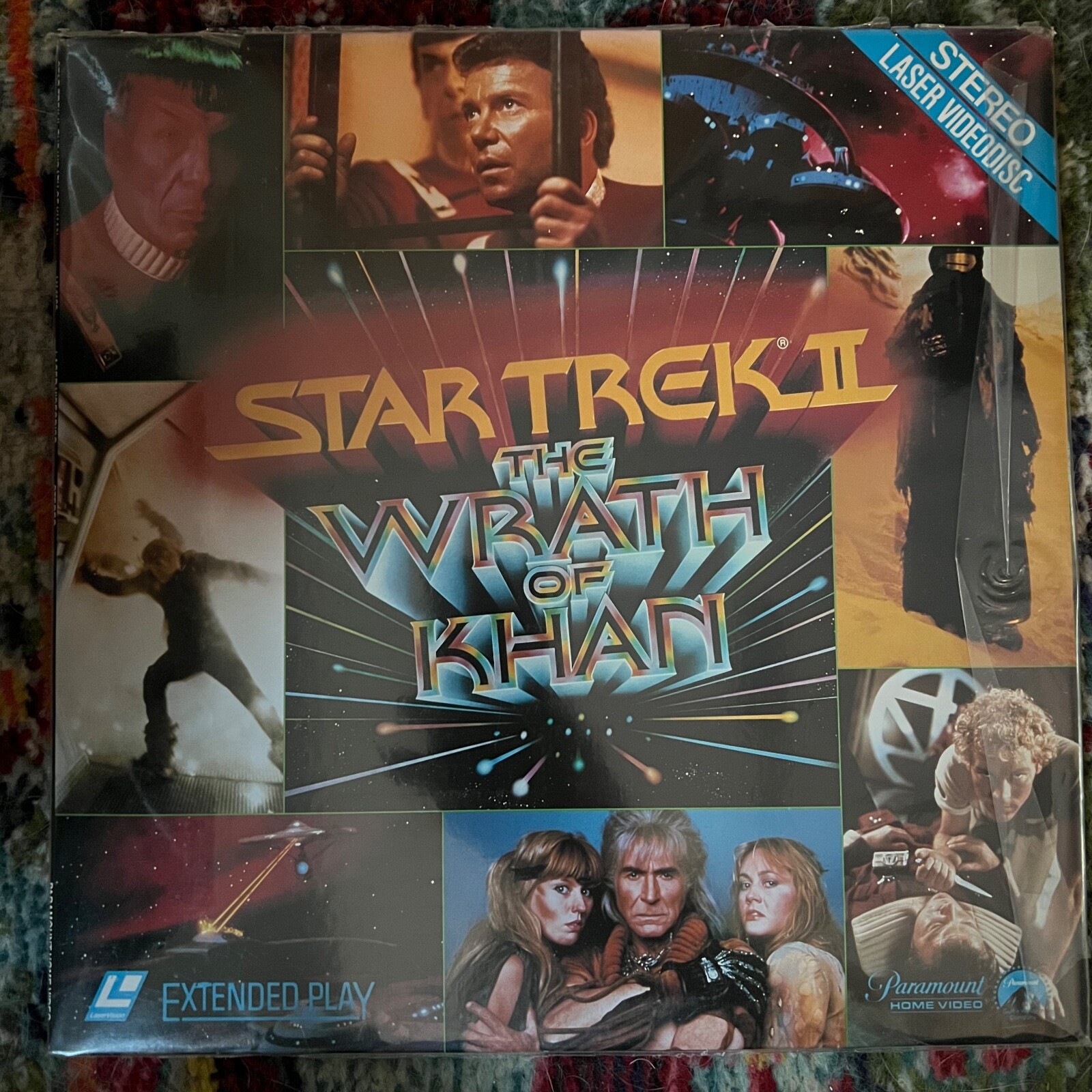 Star Trek II : The Wrath Of Khan - Laserdisc  buy 6 for Free Shipping