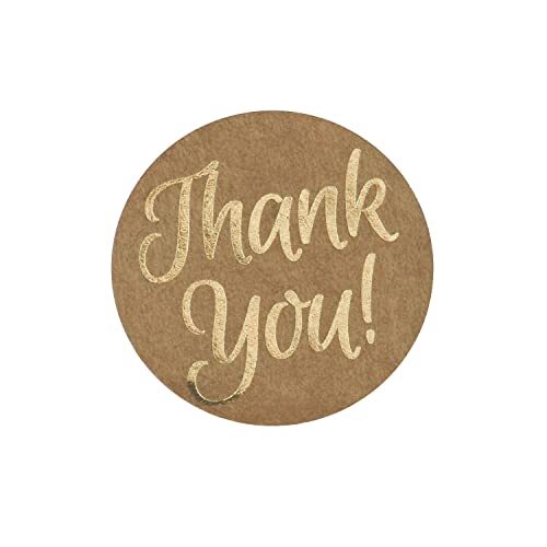 Great Papers! Thank You Stickers, Self-Adhesive, for Small Businesses, Gifts,