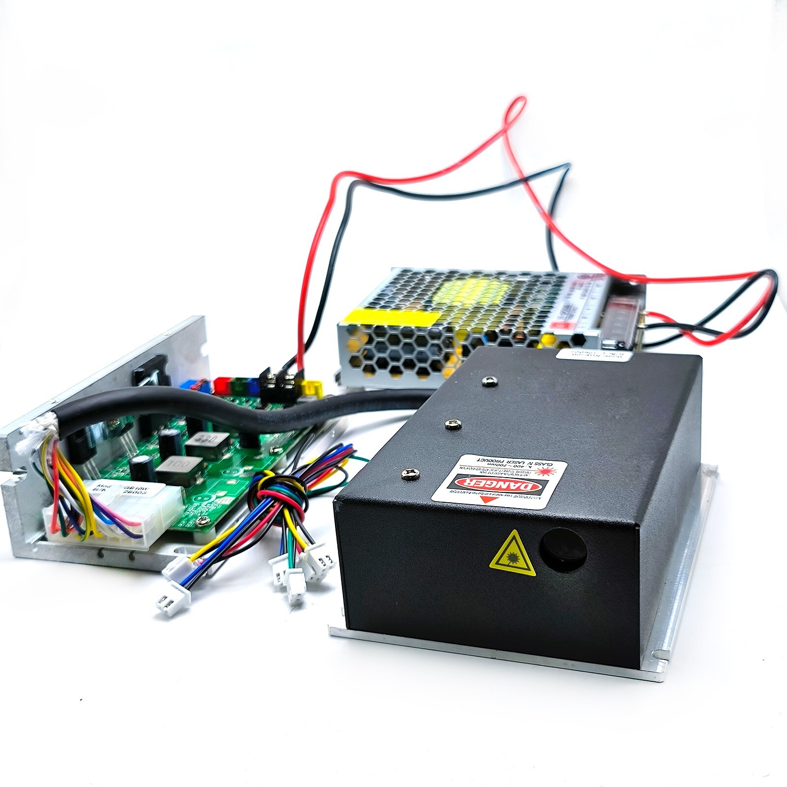 638nm/520nm/445nm RGB10W Color Laser Module With Power Supply 24V Input