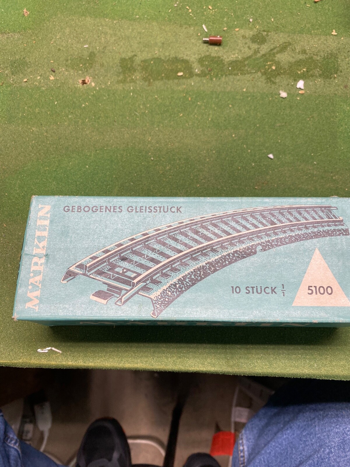 Marklin 5100 Box of Ten Curved Track