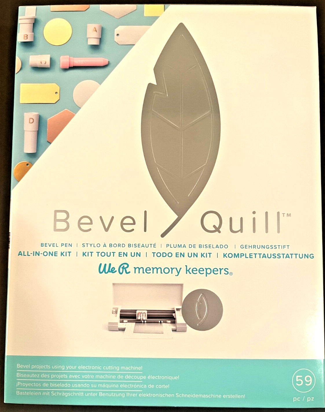 We R Memory Keepers 661043 Bevel Quill - All-In-One Kit