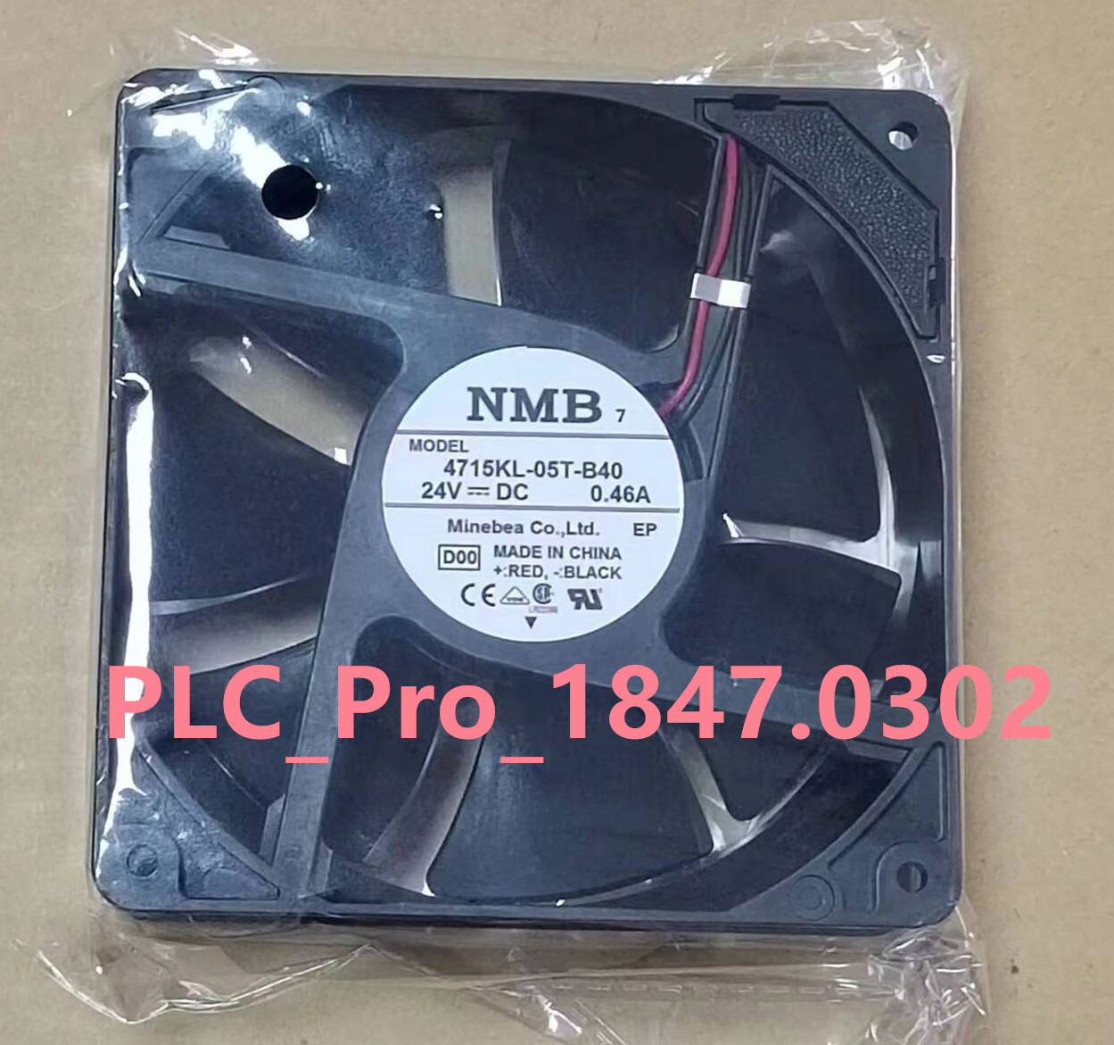 1PCS NEW NMB 4715KL-05T-B40 Double Ball Fan 120*120*38mm 24V 0.46A   Fast ship