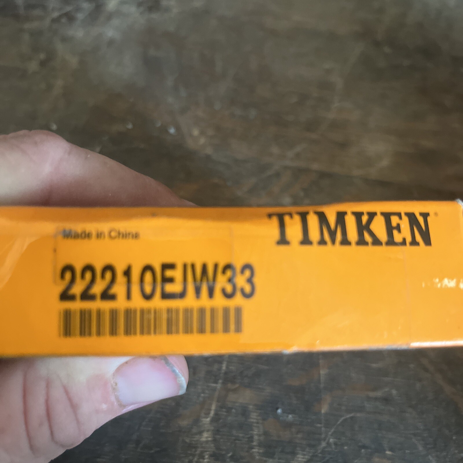 NOS Timken 22210EJW33 SPHERICAL ROLLER BEARING