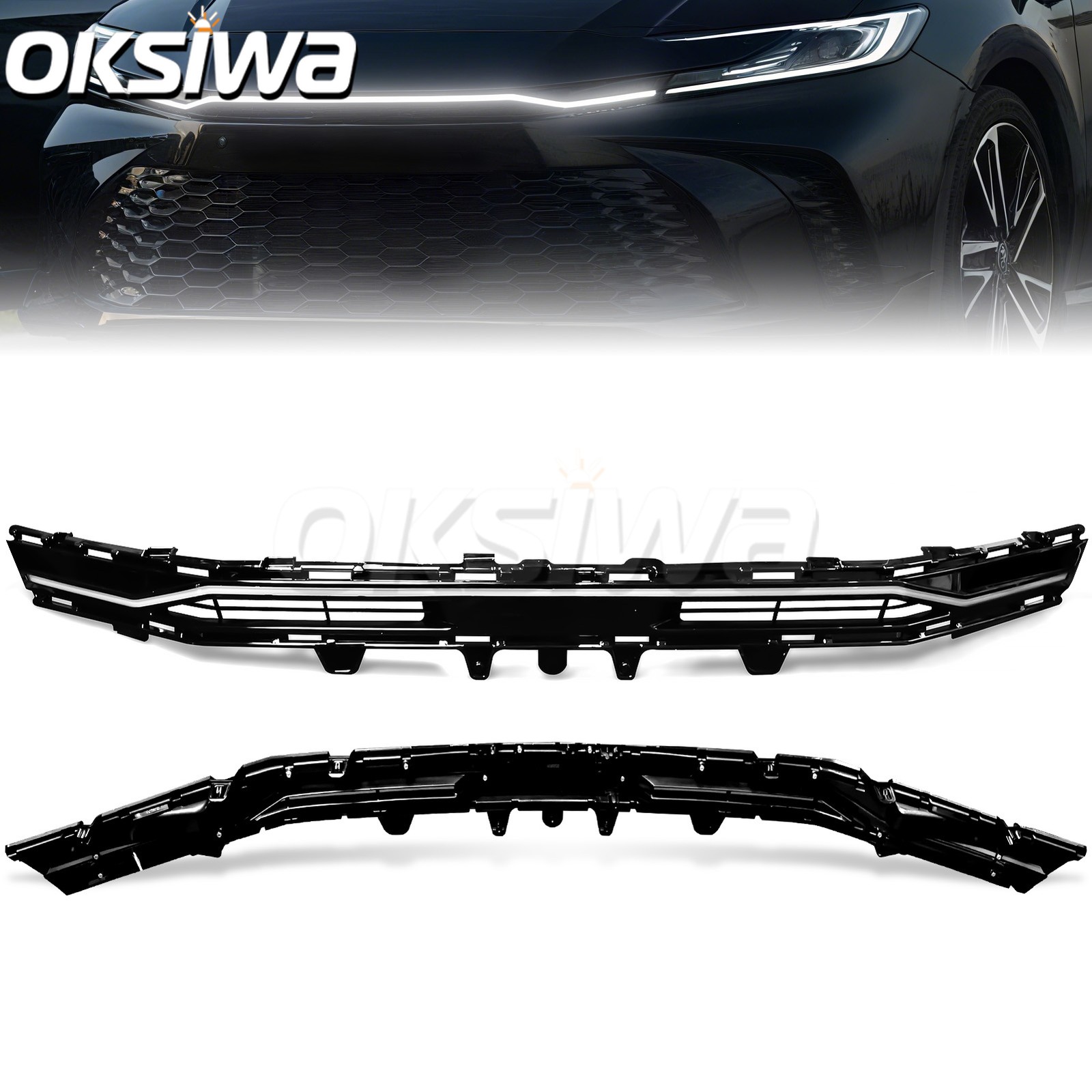 LED Middle Grille Lights For 2025-2026 Toyota Camry SE/XSE, W/Starting Animation