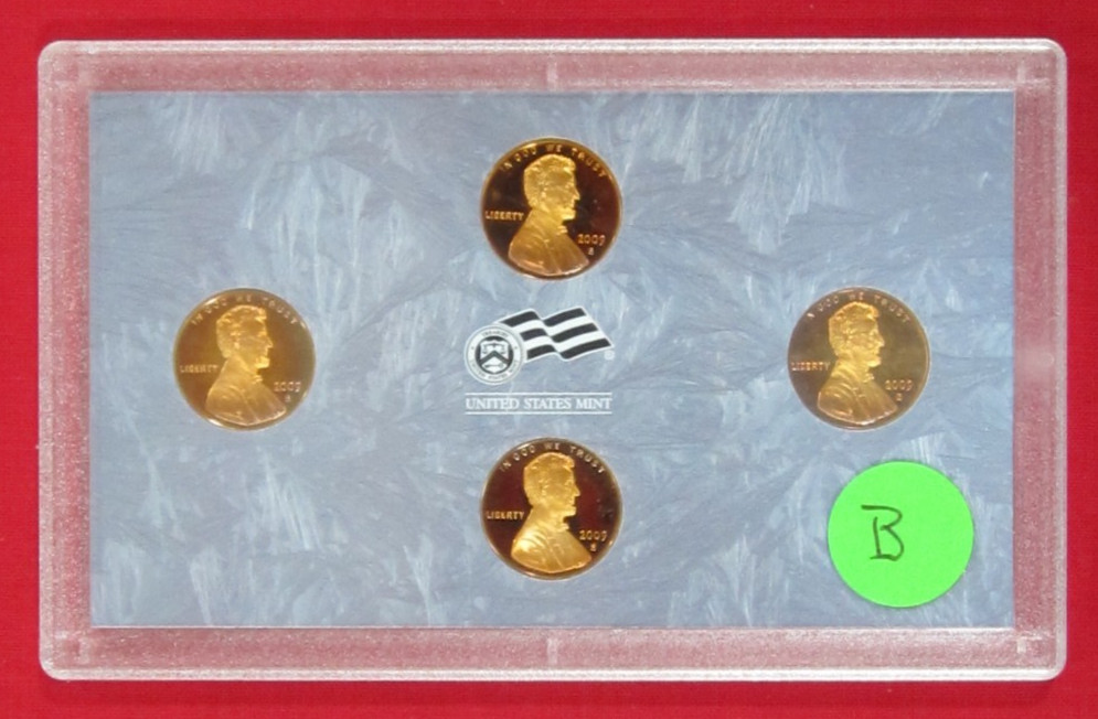 2009 S Lincoln Cent Bicentennial Proof Set ~ Toned - no Box/COA - Actual Set B