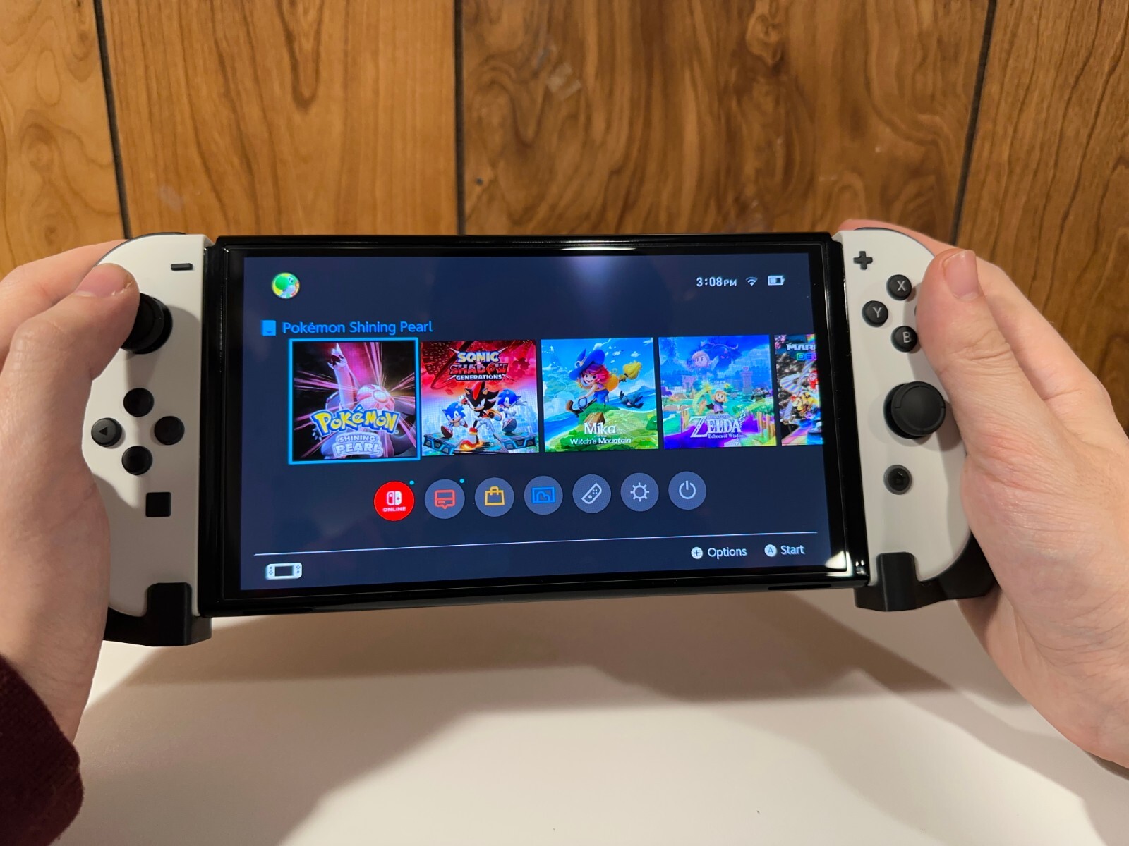 Nintendo Switch OLED Comfort Grip Ergonomic Handheld Controller Grip