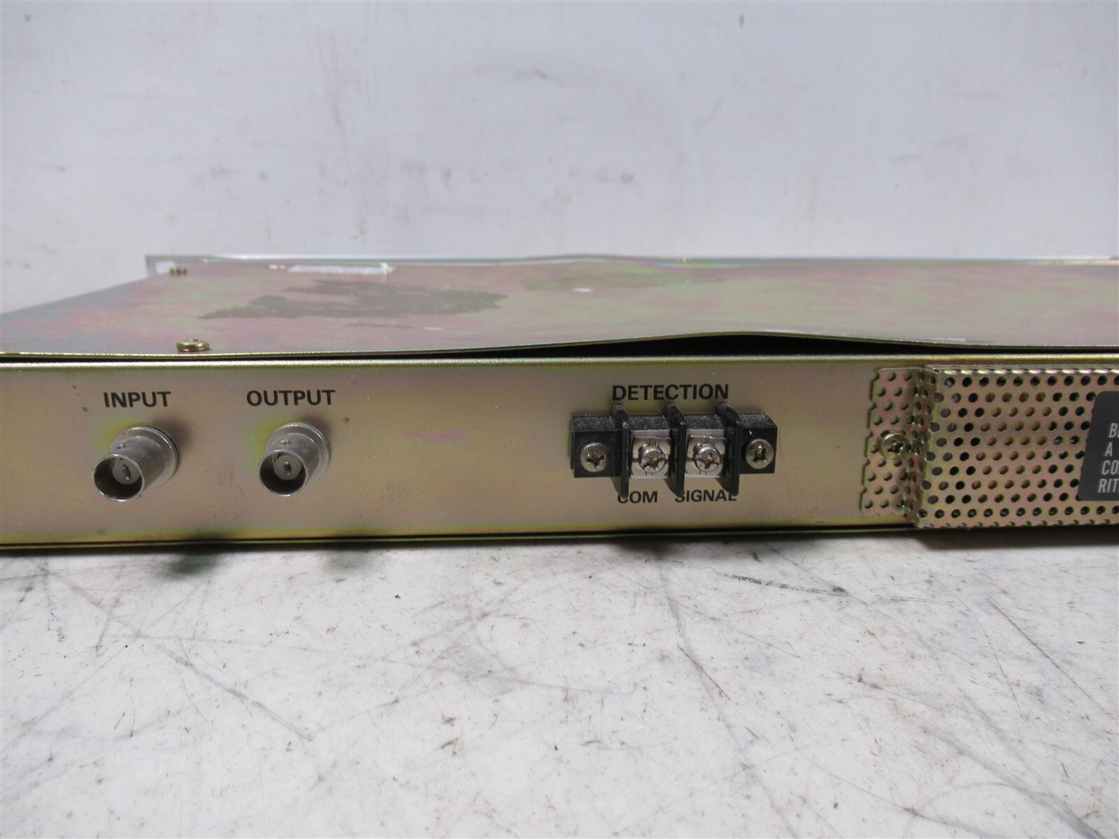 Panasonic Time-Date Generator WJ-810 Vintage Rack Mount Production Deck