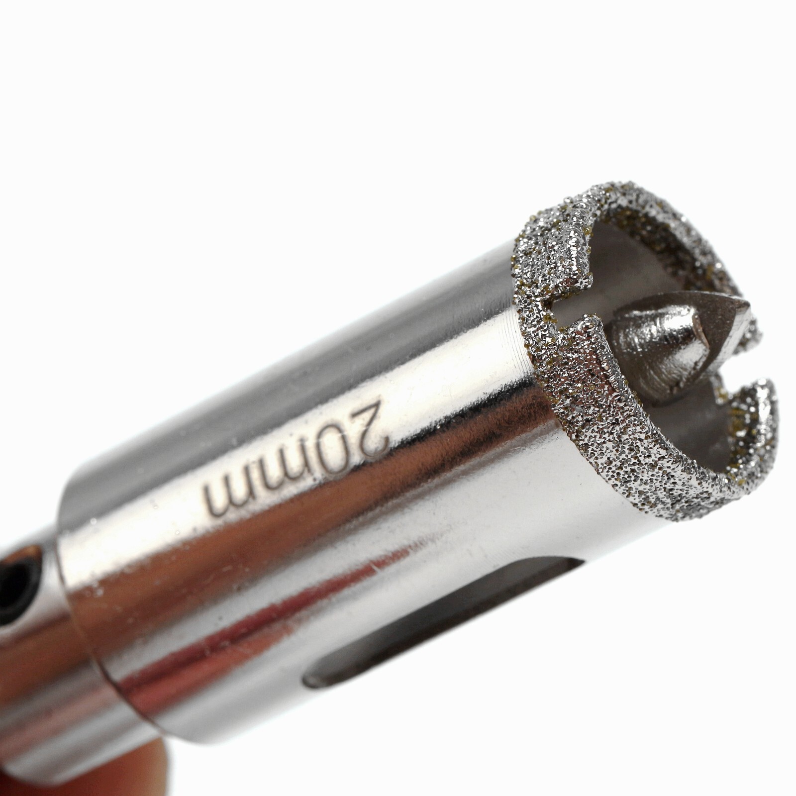 2Pcs 20mm Diamond Hole Saw 3/4" Tile Drill Bits Center Pilot Bit for Stone Glass