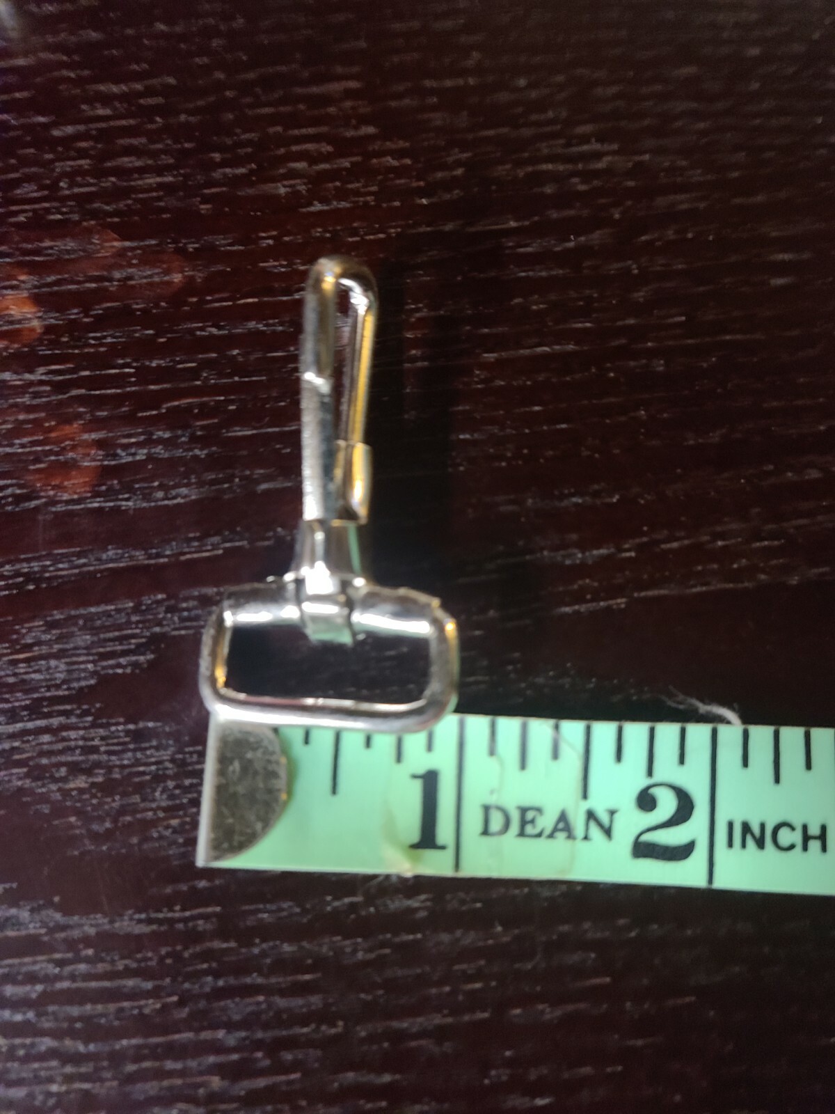 20 - 3/4" Small spring snap hook nickle plated