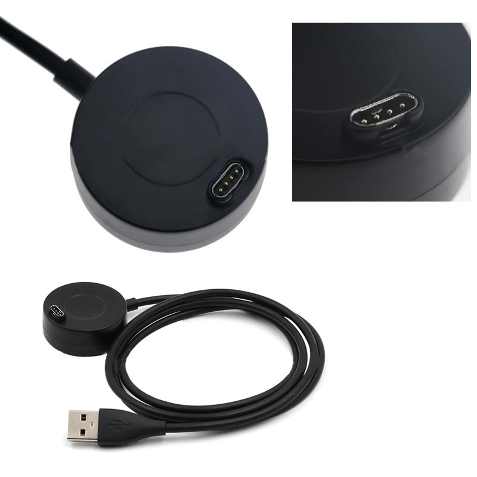 For Garmin Vivoactive 3/Fenix 5/5Plus USB Fast charge data transfer Charger Base