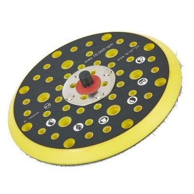 6 Inch/52 Holes Sander Backing Pad Hook&Loop Dust Sanding Disc For-MIRKA