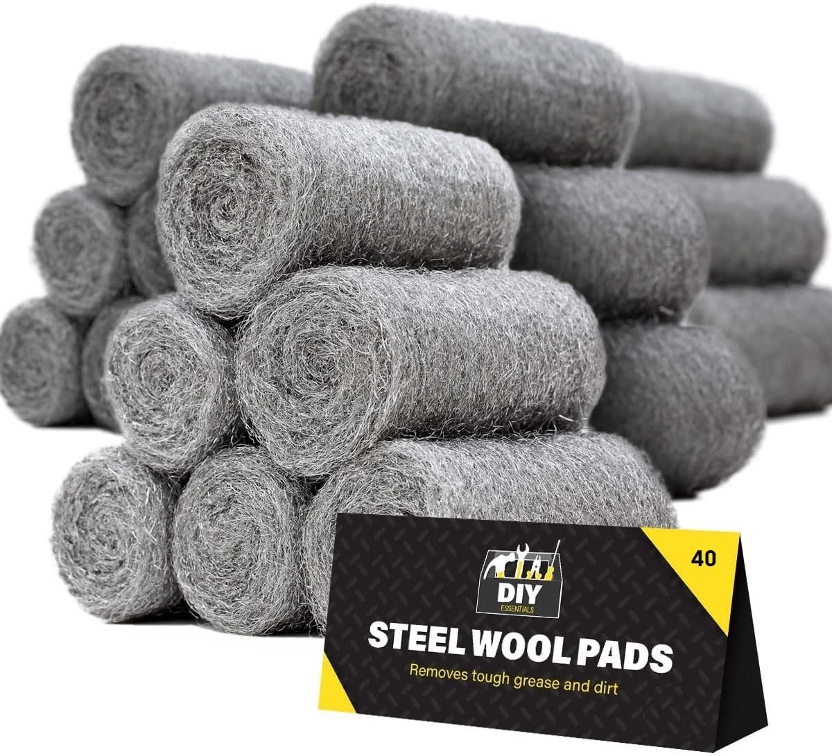 Steel Wool for Mice Control 40 Pack Fine Grade Stainless Steel Wool Filling