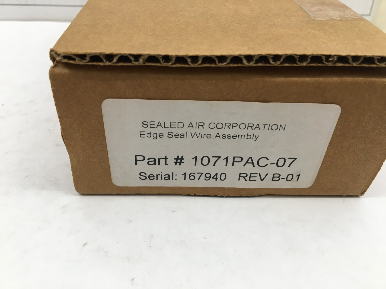 Sealed Air Edge Seal Wire Assembly part # 1071PAC-07