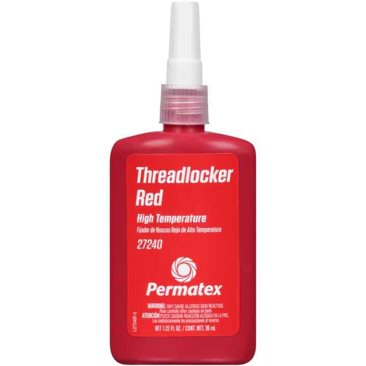 Permatex 27240 Hi-Temp Red Threadlocker 36ml