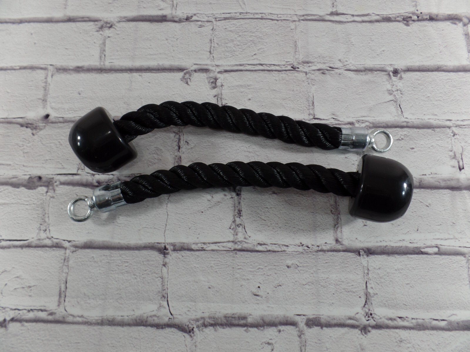 Pair Pull Down Rope Single Grip Tricep Training Gym Supplies Cable Pulley