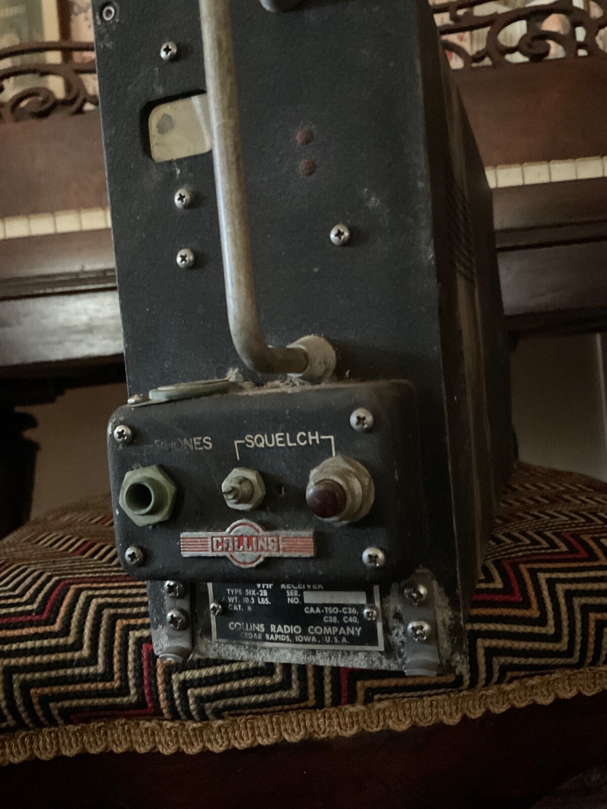 Vintage Army VHF Receiver- Collins Radio 51X-2B
