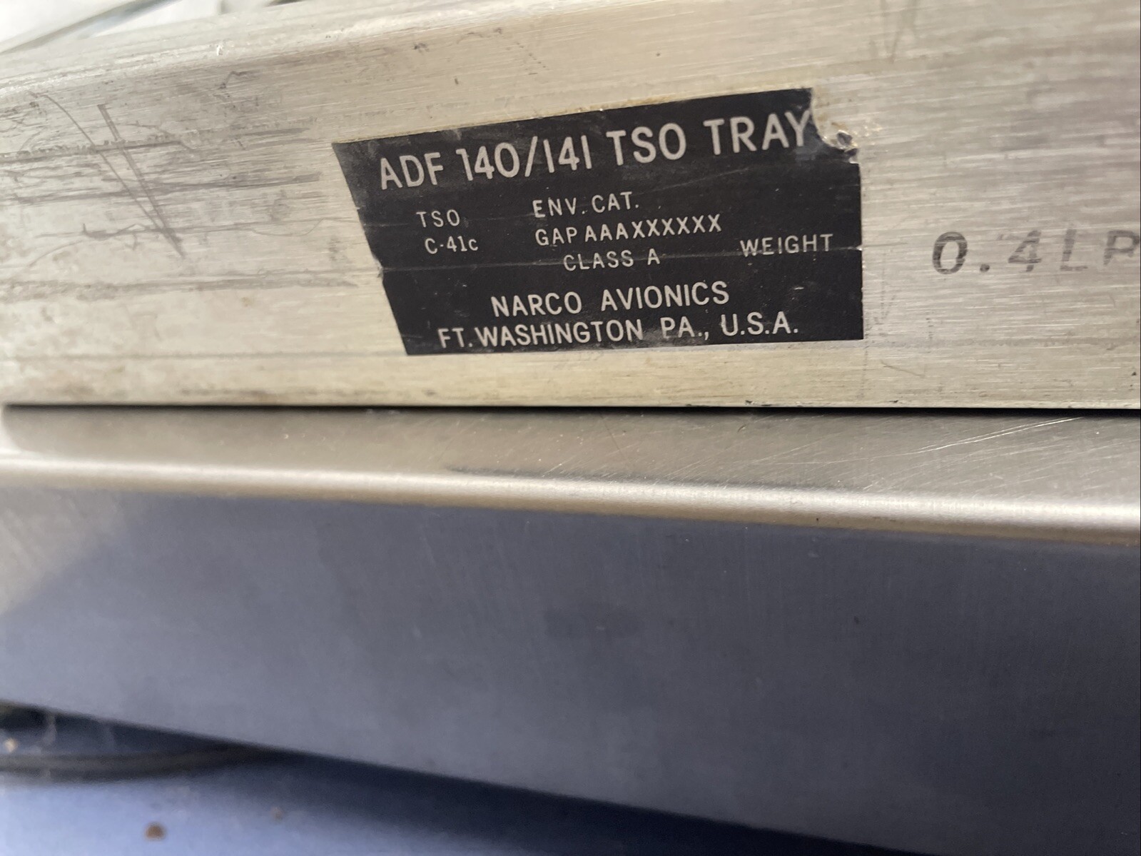 Narco Avionics ADF 141 TSO For PARTS / CORE Untested