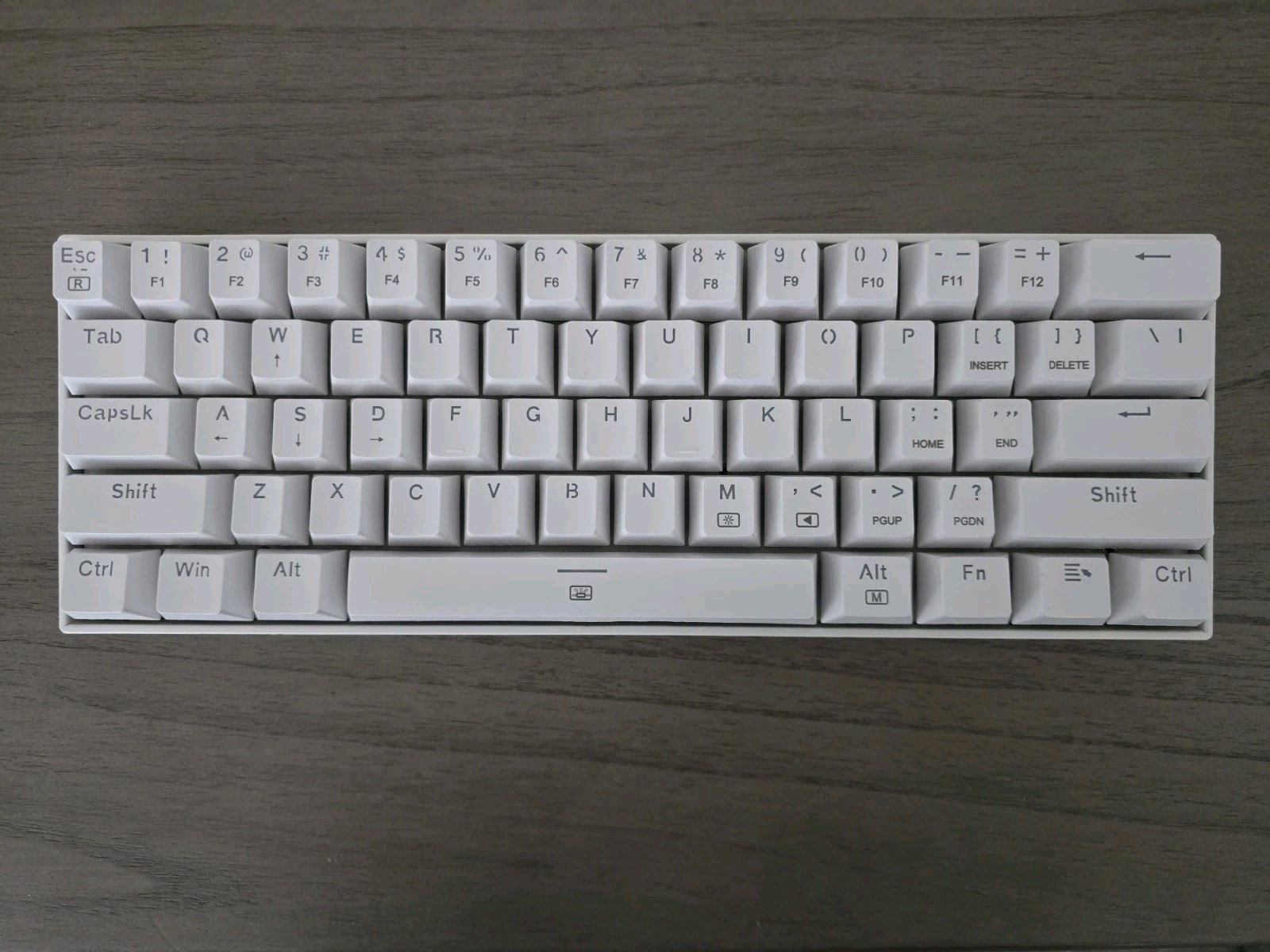 Redragon K630 RGB Keyboard - Red Switches - Moded - Amazing Condition