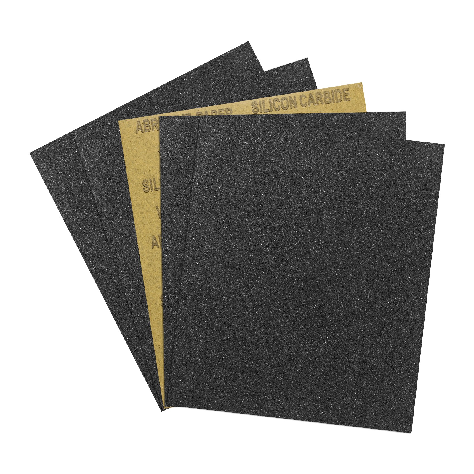 Sandpapers (9" x 11"/229mm x 279mm) 5 Sheet, 220 Grit Sand Paper for Polishing