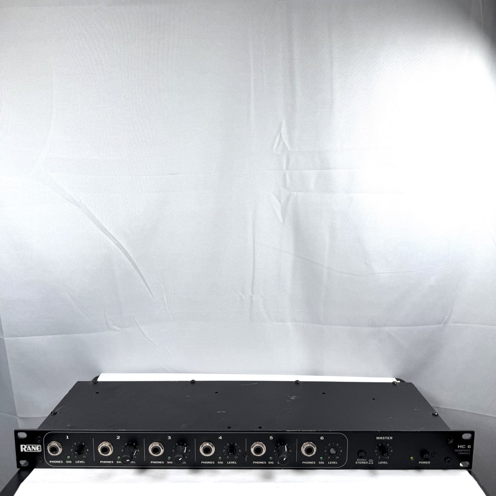 RANE HC6S Headphone Console / 6-channel Amplifier, Rack Mountable / Tested Works