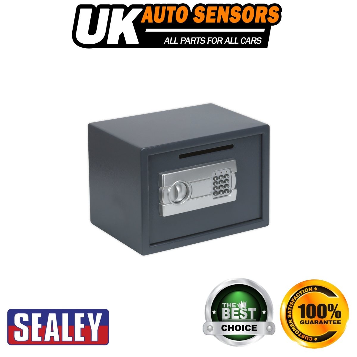 Sealey Electronic Combination Security Safe with Deposit Slot 350 x 250 x 250mm