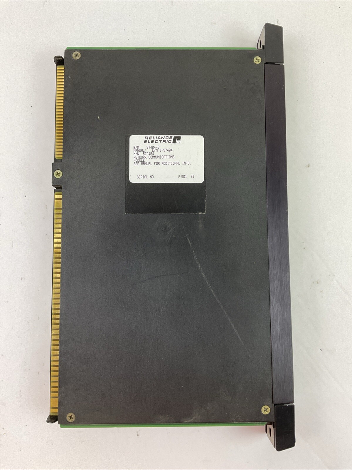 RELIANCE ELECTRIC 57C404C NETWORK COMMUNICATIONS MODULE 57404-3
