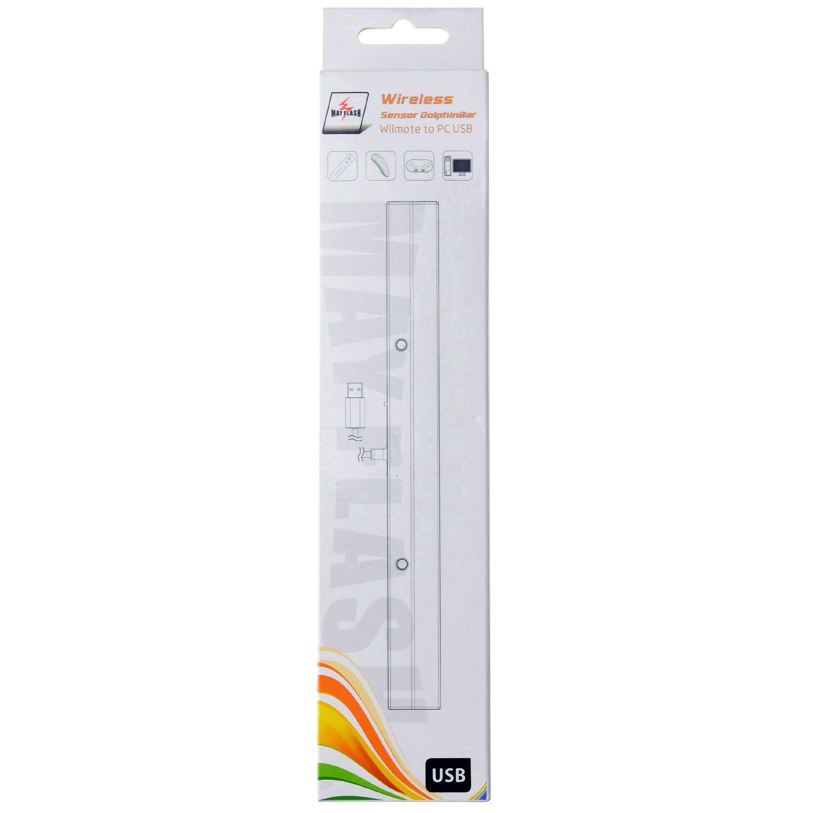 MayFlash Sensor Dolphin Bar for Wii Remote Wireless Controller Emulator Windows