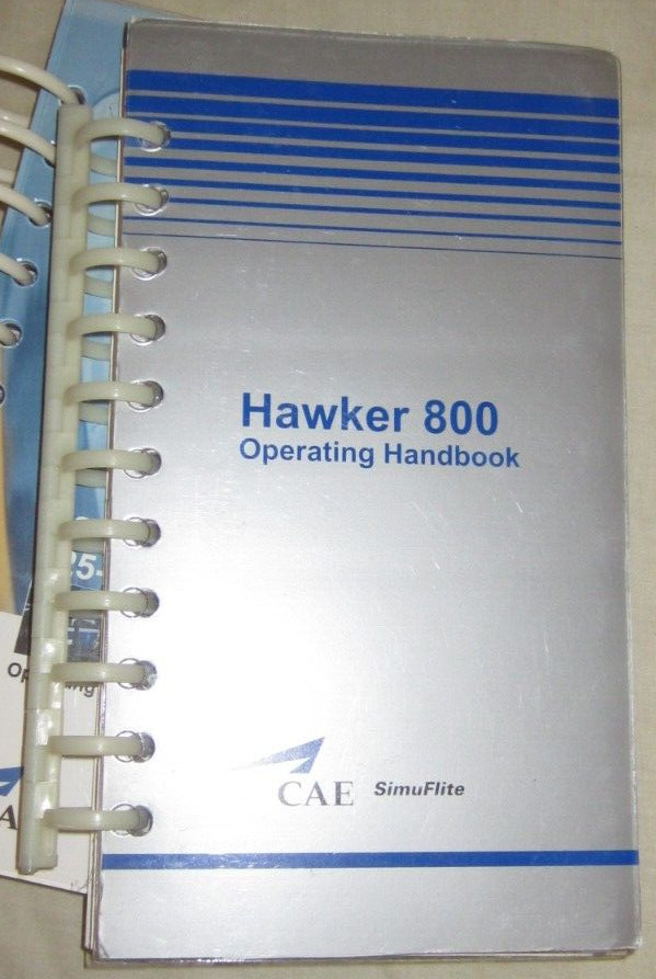 AIRCRAFT OPERATING MANUAL HAWKER 800 CAE