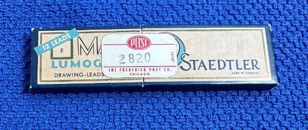Engineering - Vintage STAEDTLER Mars Lumograph Drawing Drafting Leads No. 1904
