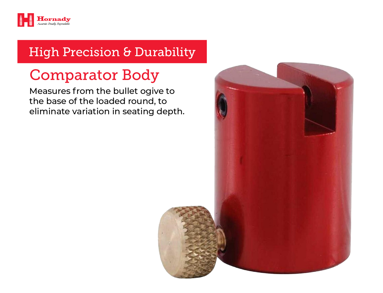 Hornady Lock-N-Load Bullet Comparator Body