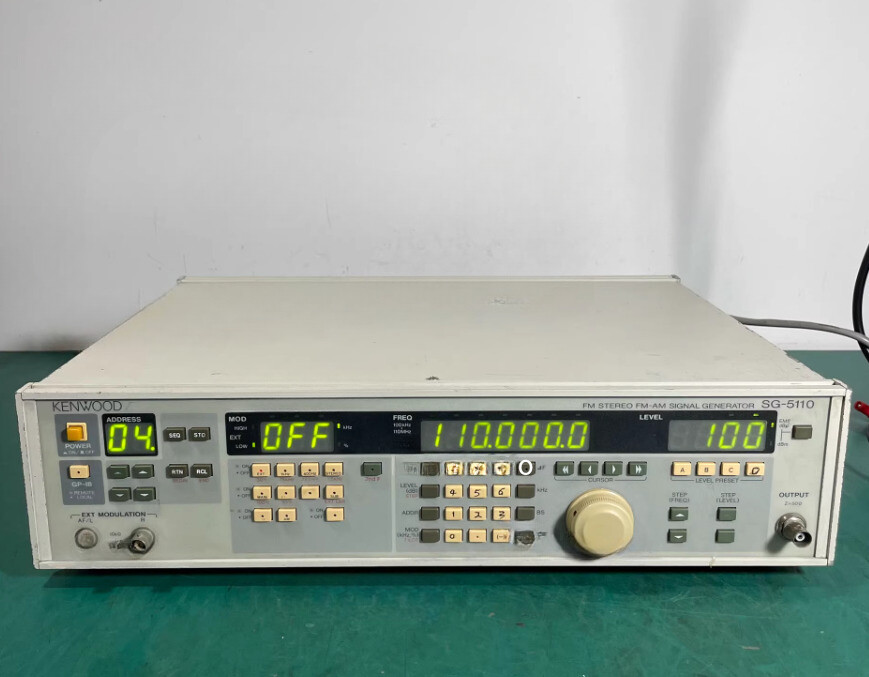 1 PCS For Kenwood SG-5110 FM Stereo / FM-AM Signal Generator, 100KHz-110MHz