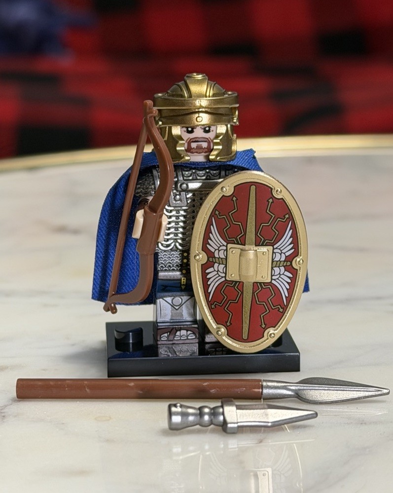 Lego Roman Centurion Legionnaire Bow Soldier Custom Printed Minifigure