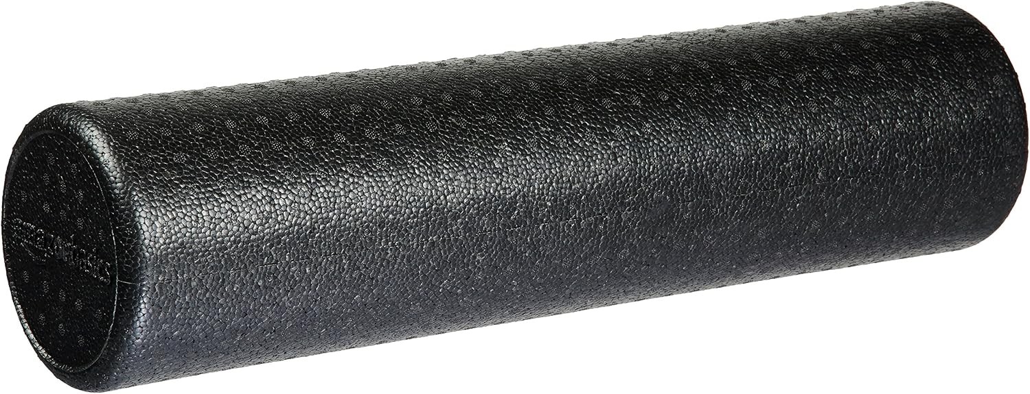 Amazon Basics High Density Foam Roller for Exercise and Recovery, 24 Inches, Bla