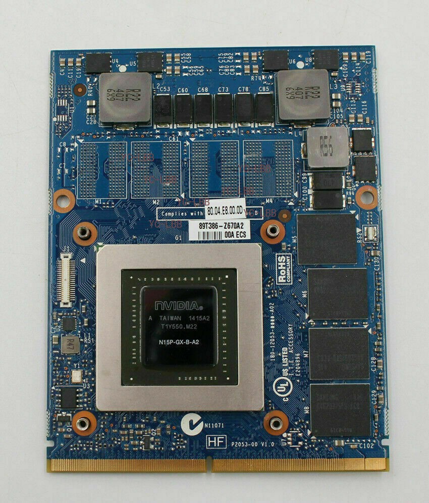 DELL ALIENWARE 17 18 7MPRN J0M0K VGA VIDEO CARD NVIDIA GTX860M GDDR5 gtx 860M
